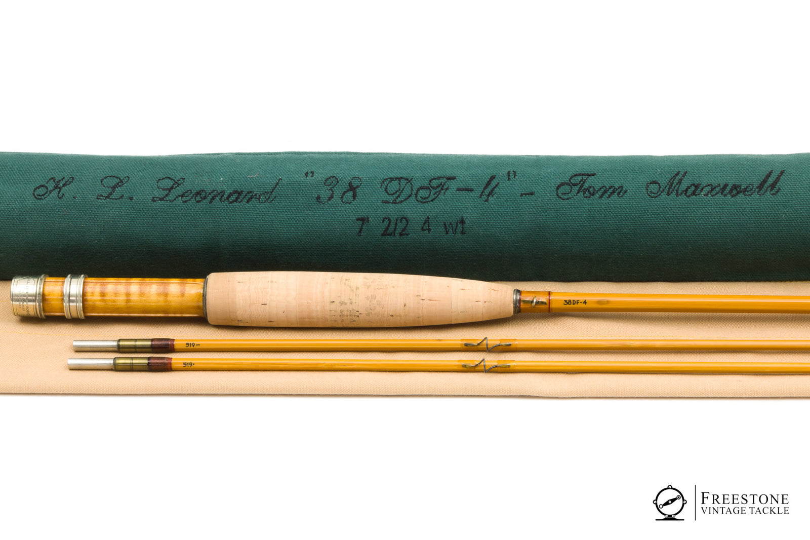Leonard, H.L. - Model 38DF-4, 7' 2/2 4wt Bamboo Rod