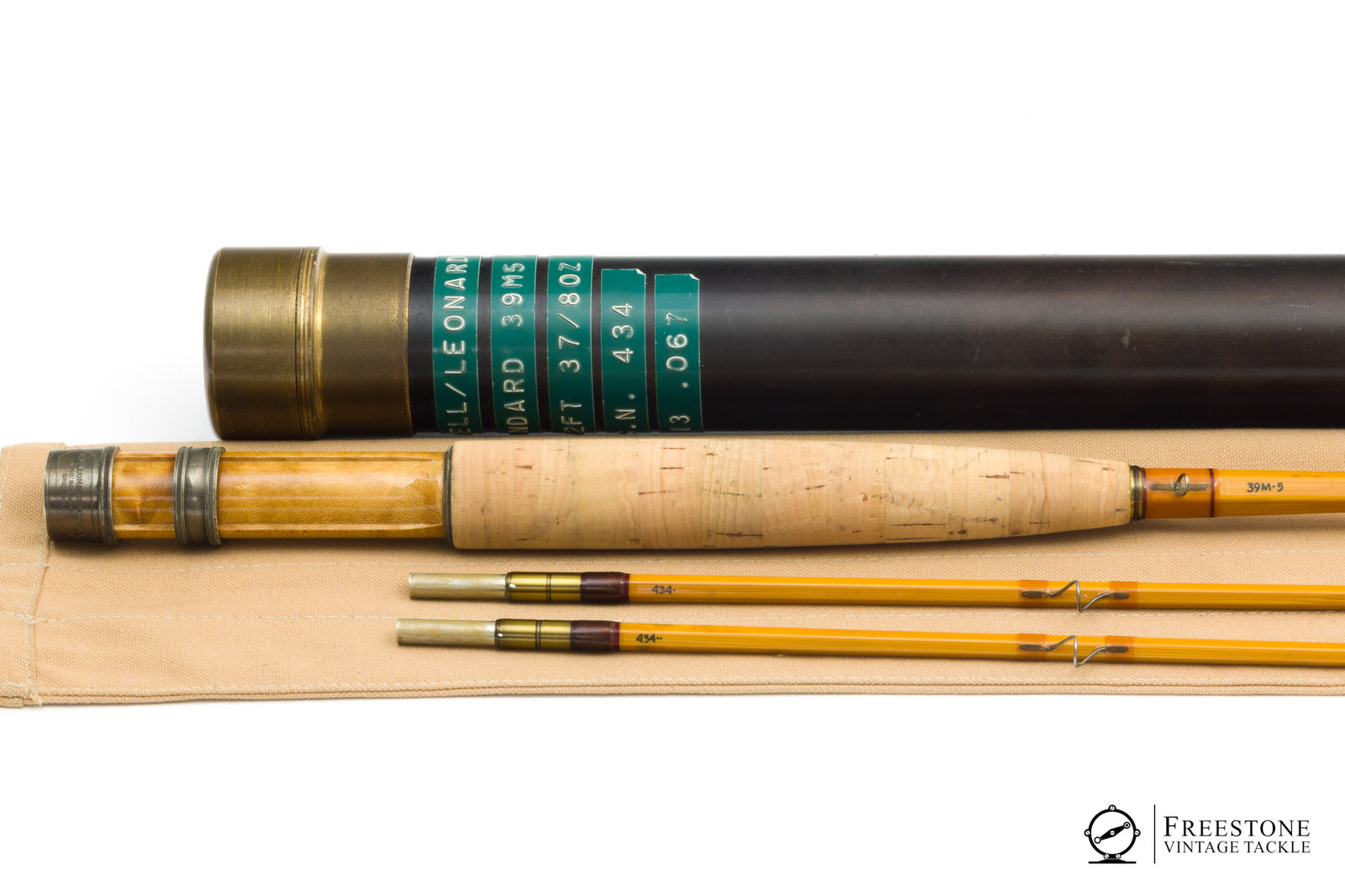 Leonard, H.L. - Model 39M-5, 7'6" 2/2 5wt Bamboo Rod