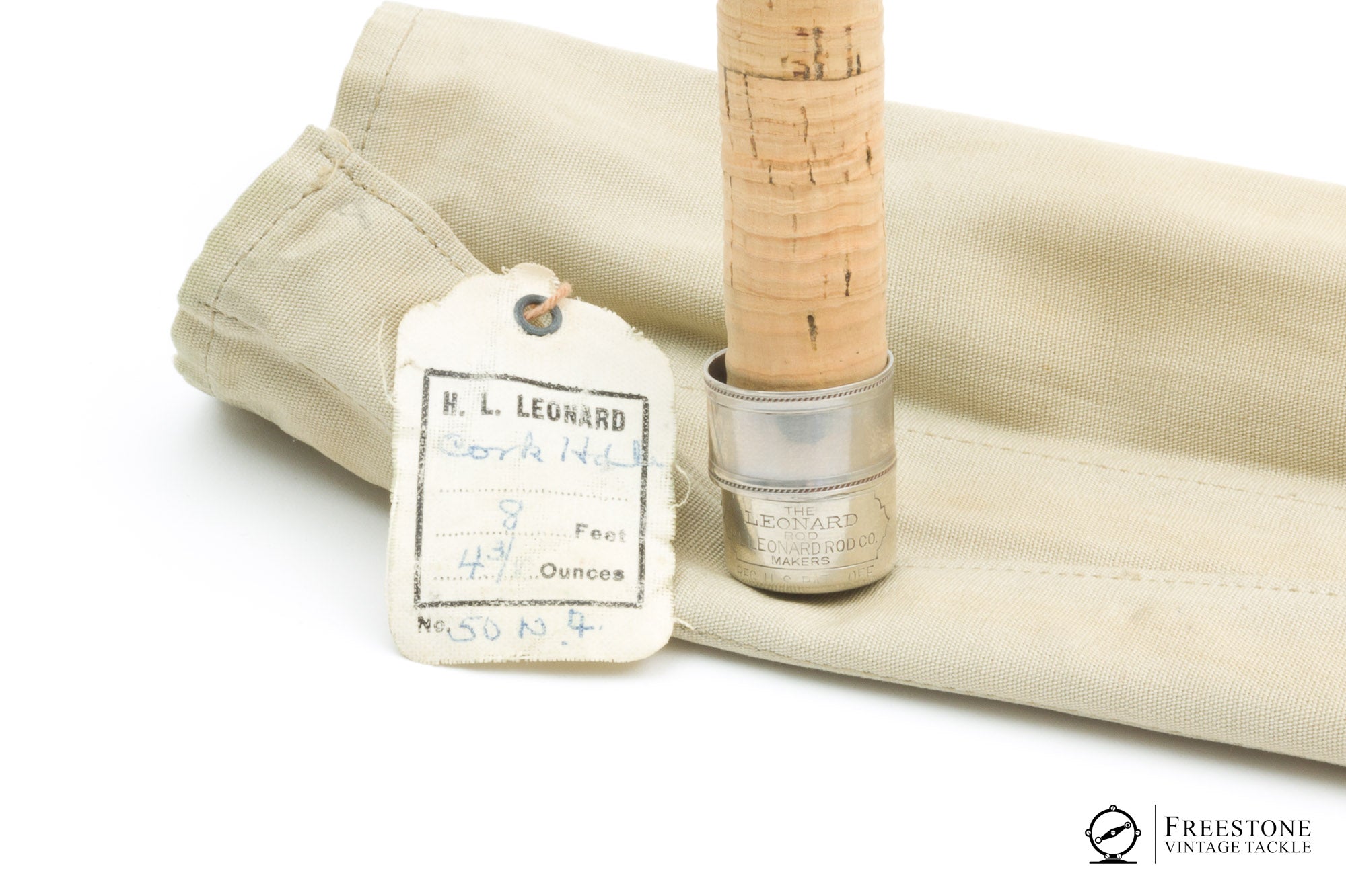 Leonard, H.L. - Model 50DF, 8' 3/2 Bamboo Rod - Freestone Vintage