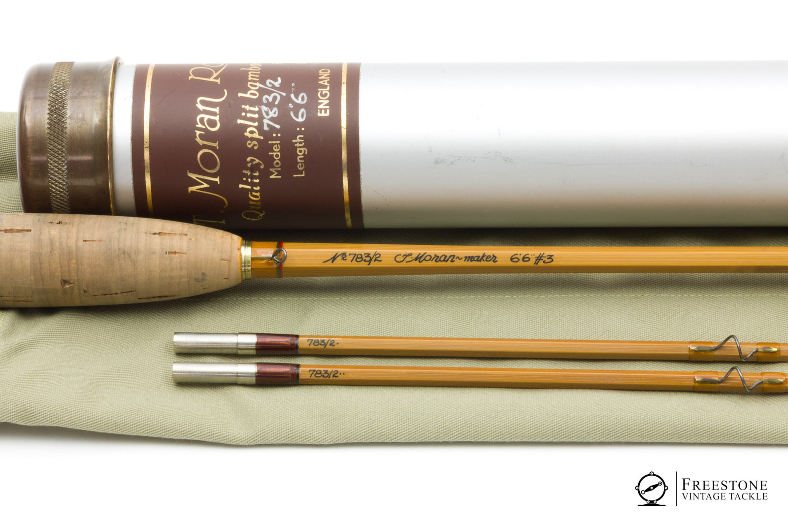 Moran, Tom - 6'6" 2/2 3wt Bamboo Rod