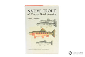 Native Trout of Western North American (R. Behnke) - Limited Ed. Signature Series