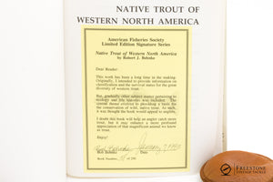 Native Trout of Western North American (R. Behnke) - Limited Ed. Signature Series