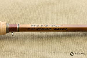 Neuner, C.P. - 6'3" 2/2 4wt Bamboo Rod