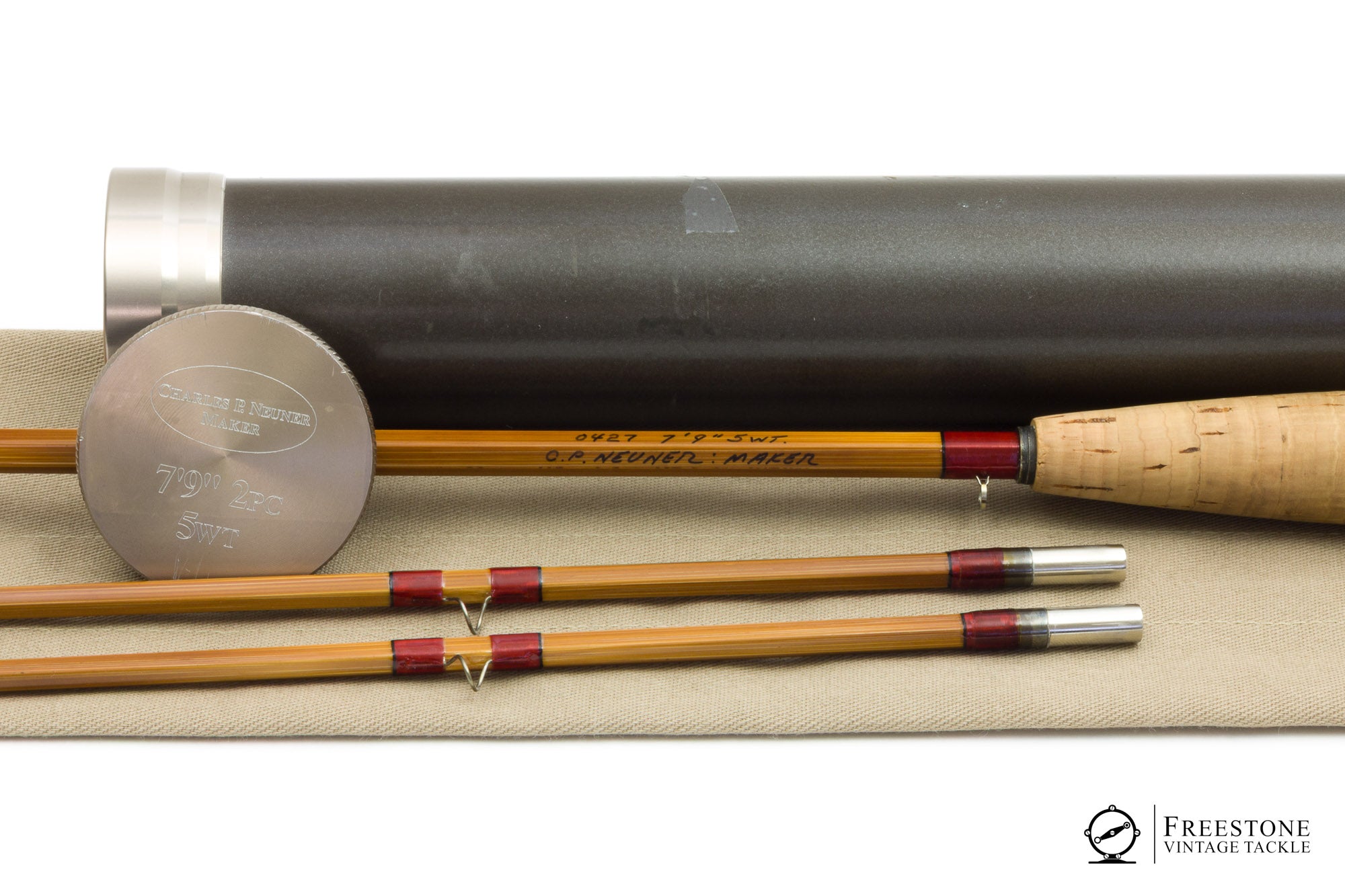 Neuner, C.P. - 7'9" 2/2 5wt Bamboo Rod