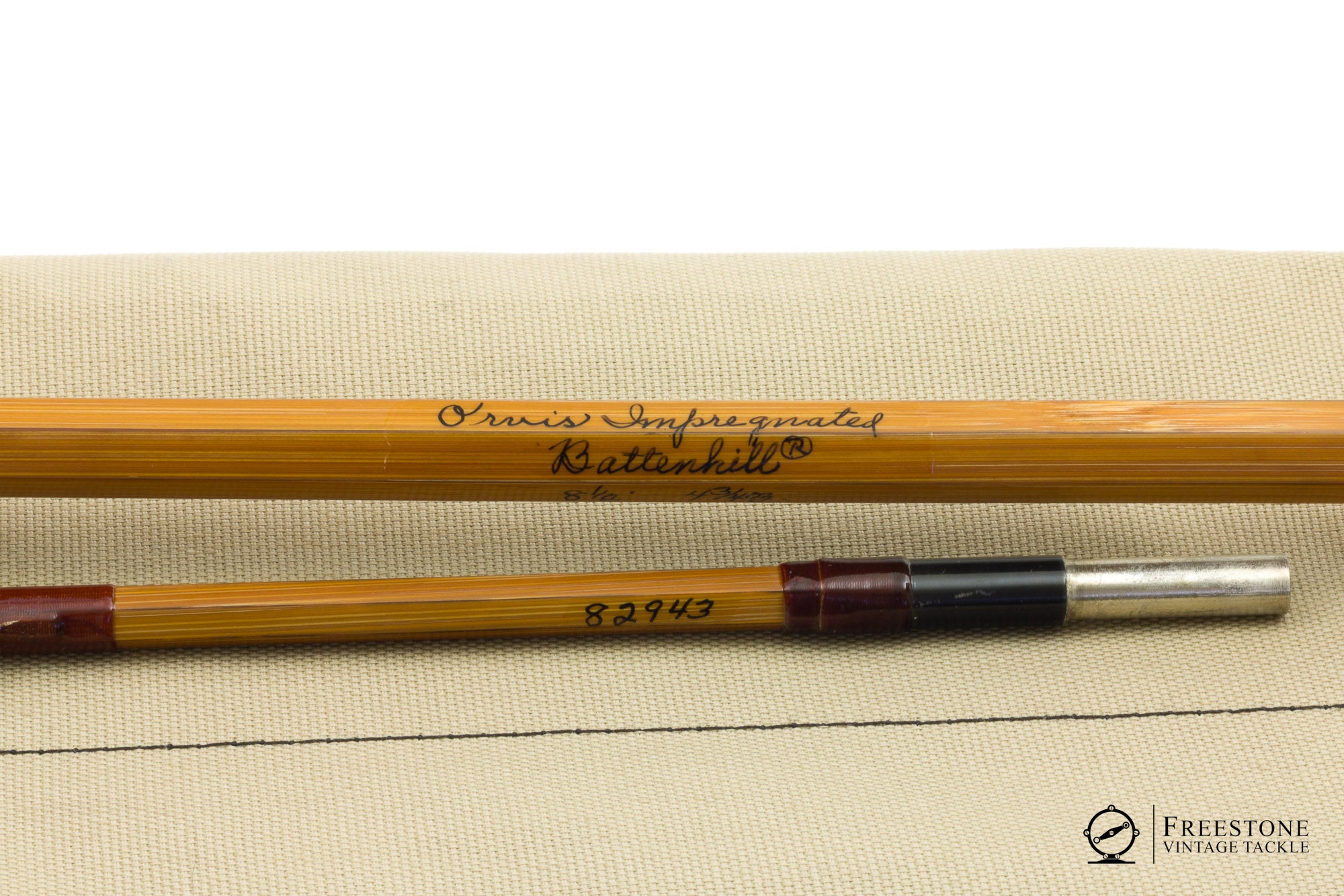 新品 正規品  Thurston 英国製 Yバック 25mmオリーブ Orvis - Battenkill 8'6