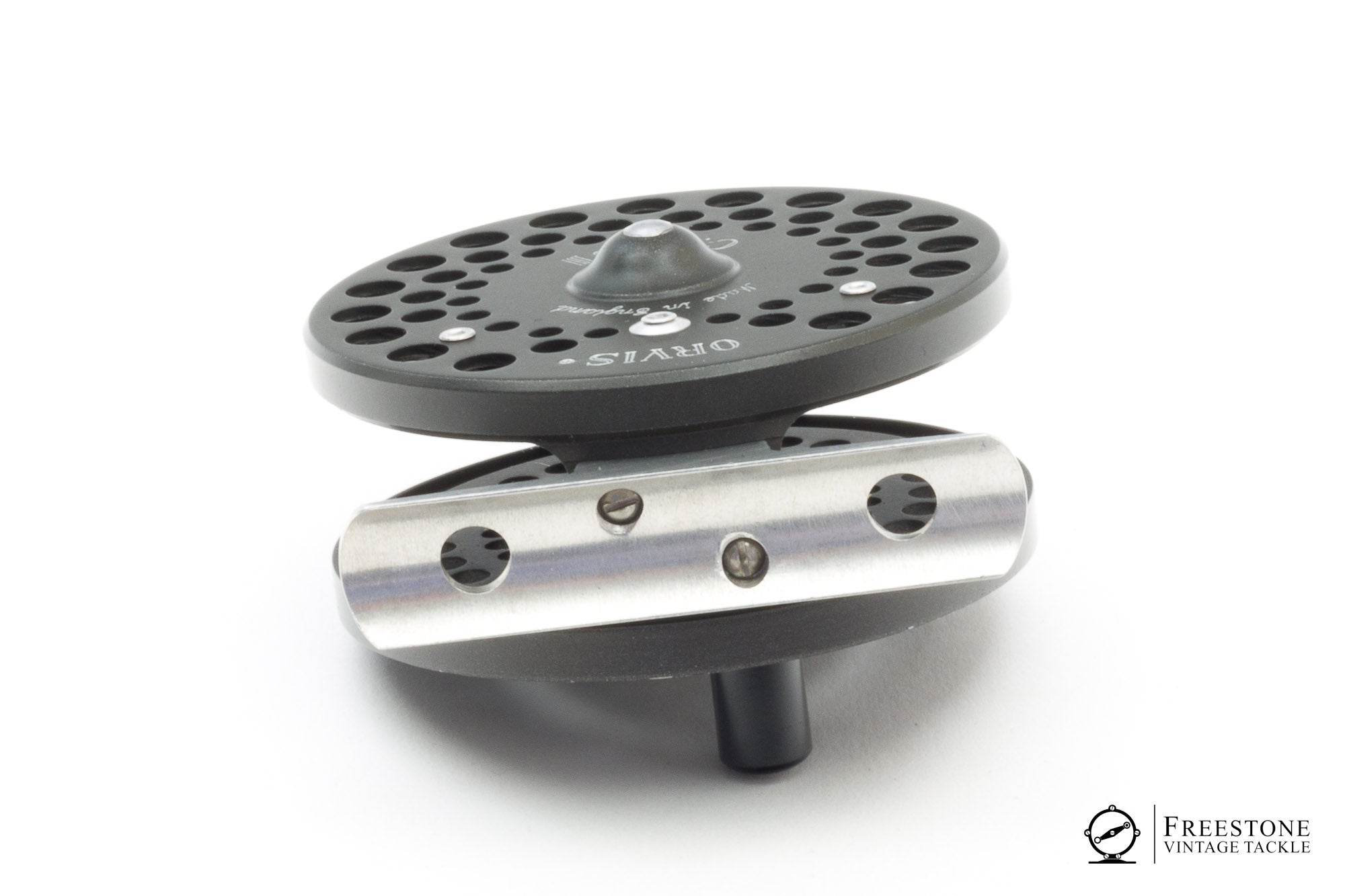 ORVIS C.F.O. フライリール イングランド製 ビンテージ Orvis CFO III Screw Back Early Vintage Fly Reel With Suede