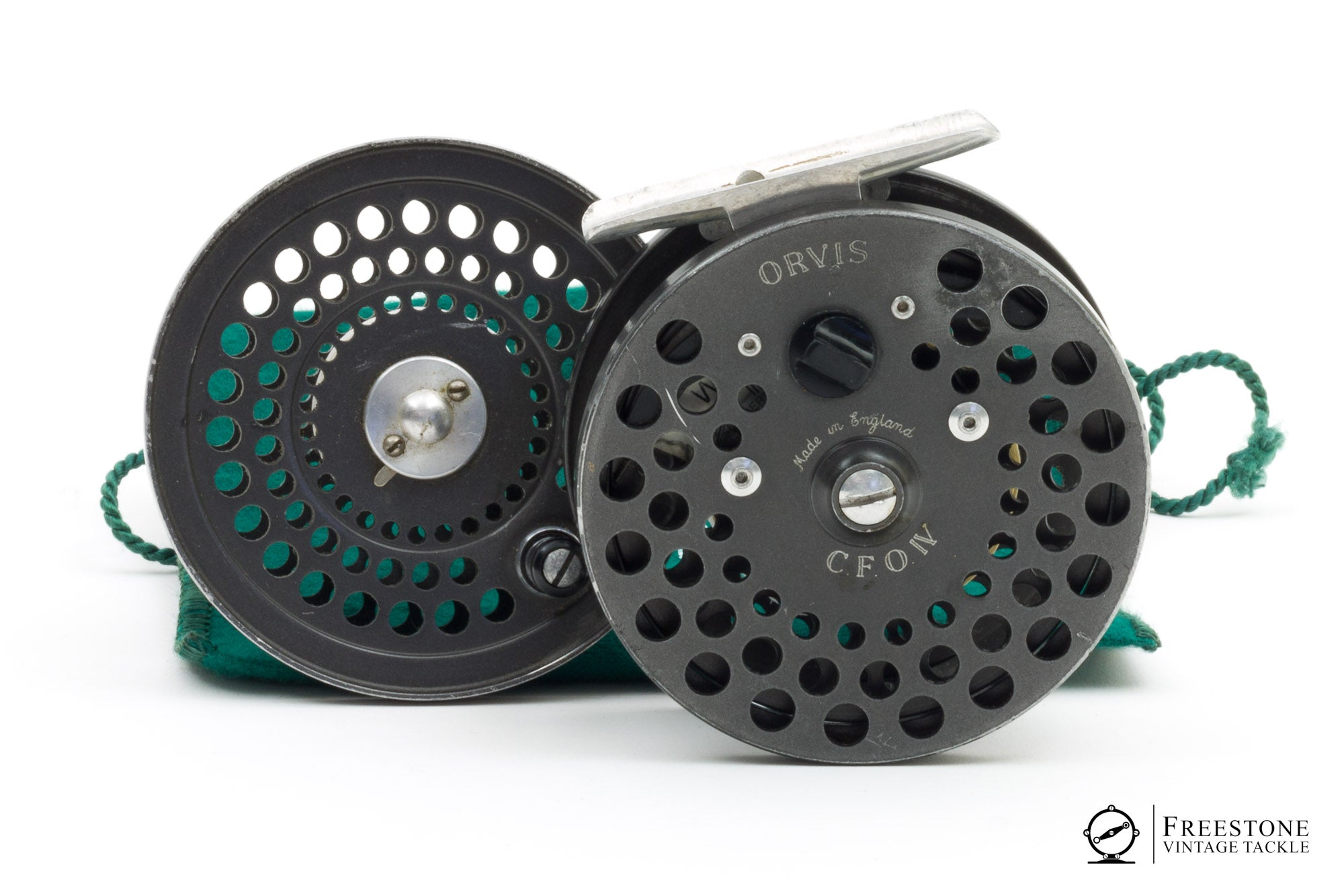 backing on a vintage fly reel Orvis - CFO IV Fly Reel w/ Spare Spool