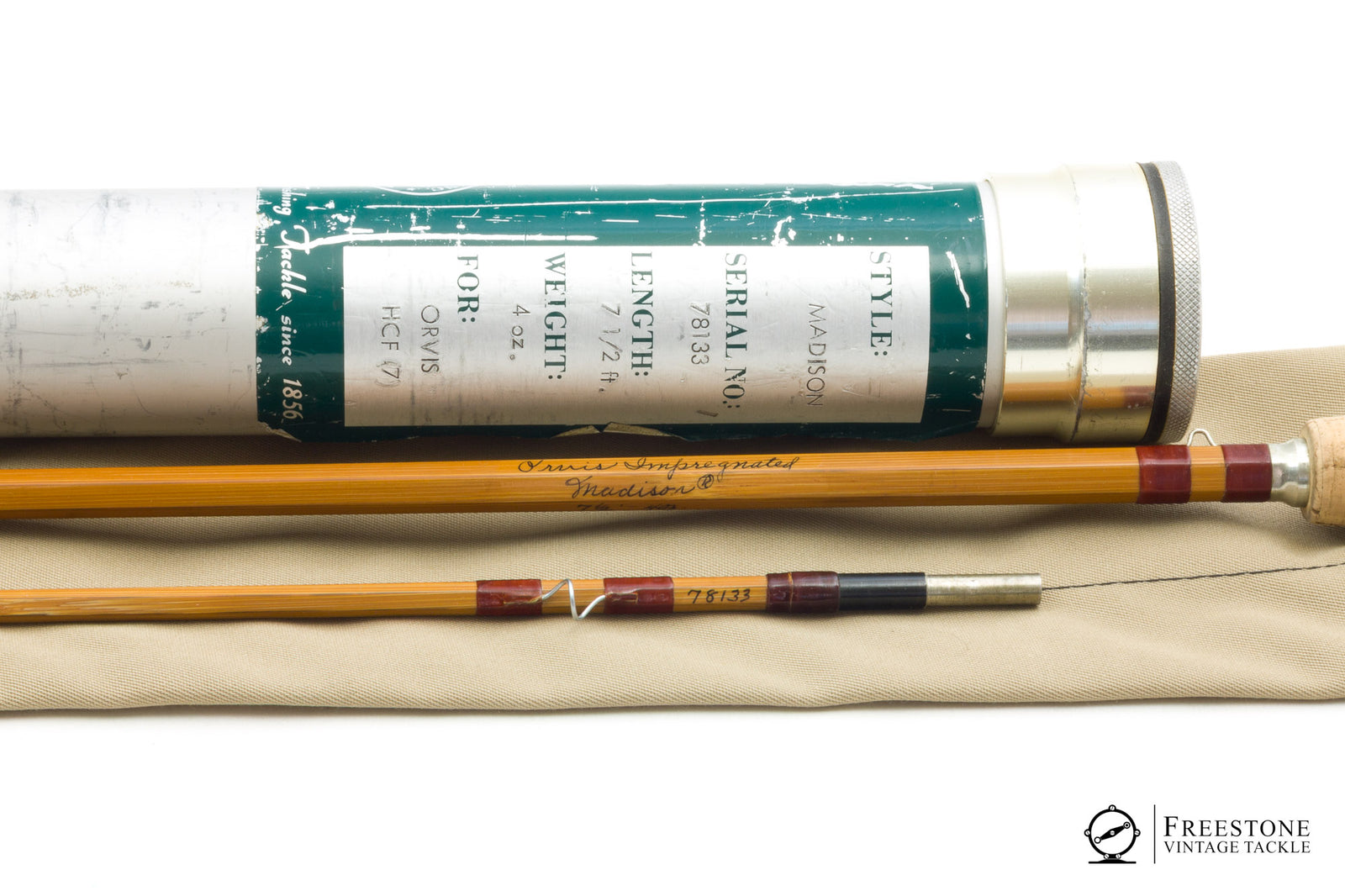 Orvis - Madison 7'6" 2/1 7wt Bamboo Rod
