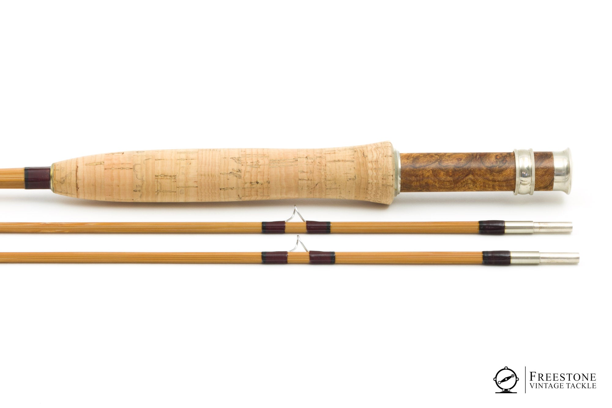 bamboo fly rod vintage with penn reel International #4 The Old Man's Fly Rod