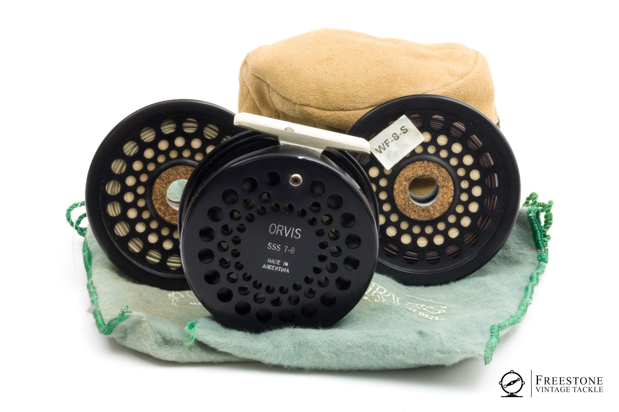 ORVIS SUEDE FLY Reel Case. £17.50 - PicClick UK