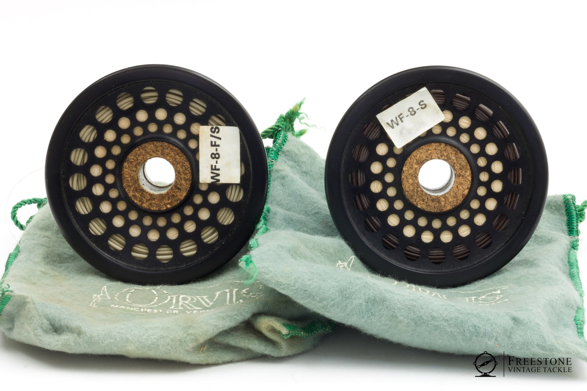 Orvis - S/S/S 7/8 Antireverse Fly Reel w/ 2 Spare Spools