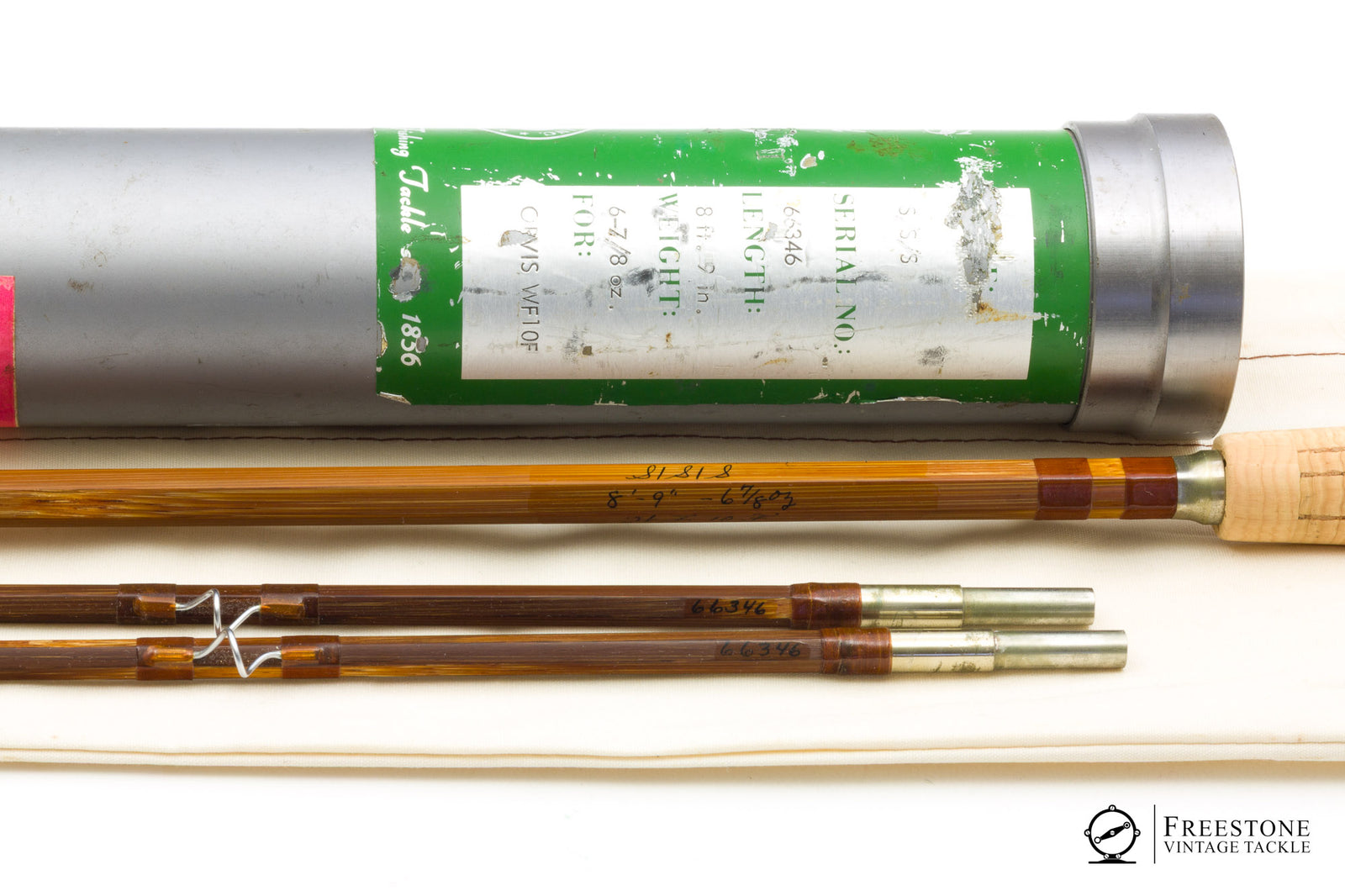 Orvis - S/S/S 8'9" 2/2 10wt Bamboo Rod