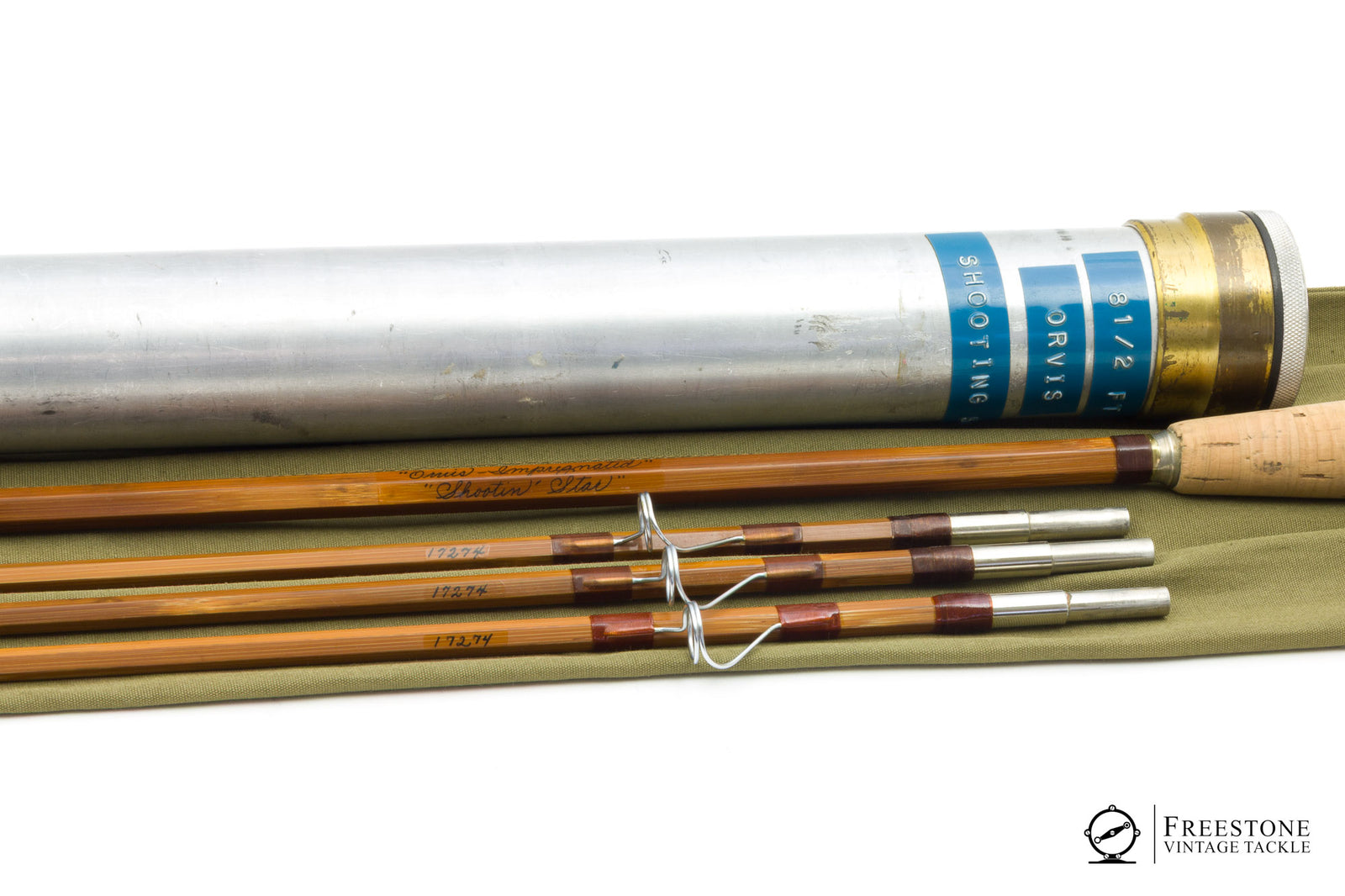 Orvis - Shooting Star 8'6" 2/3 9wt Impregnated Bamboo Rod