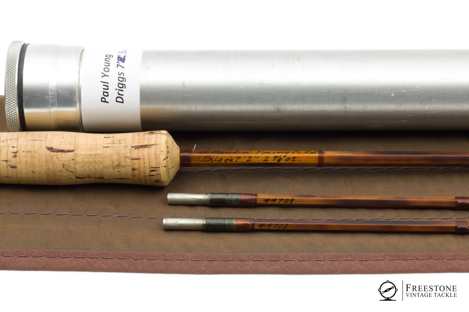 Paul H. Young - Driggs 7'2" 2/2 5wt Bamboo Rod