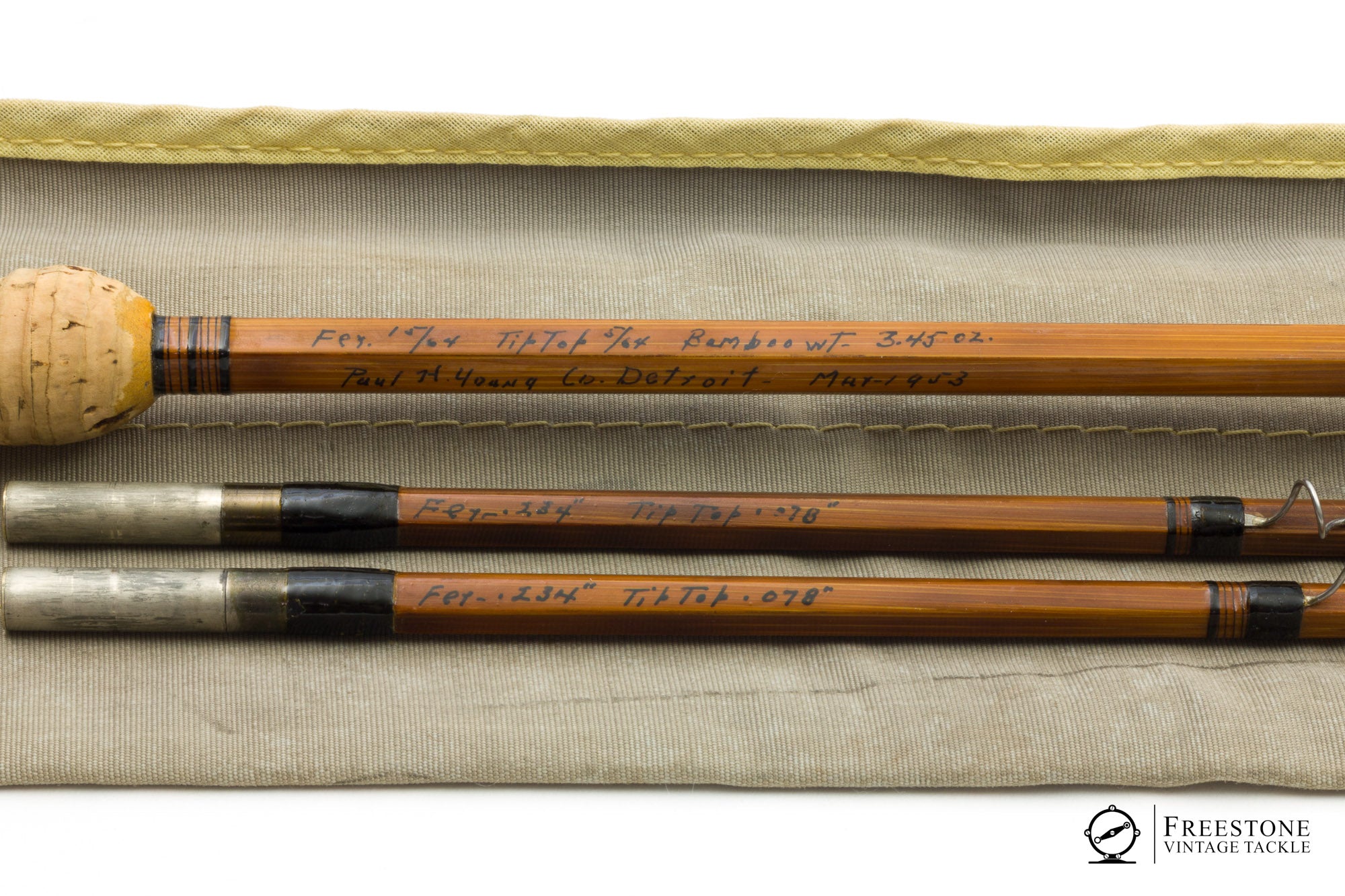 antique fly fishing poles Paul H. Young - General Purpose 8'6