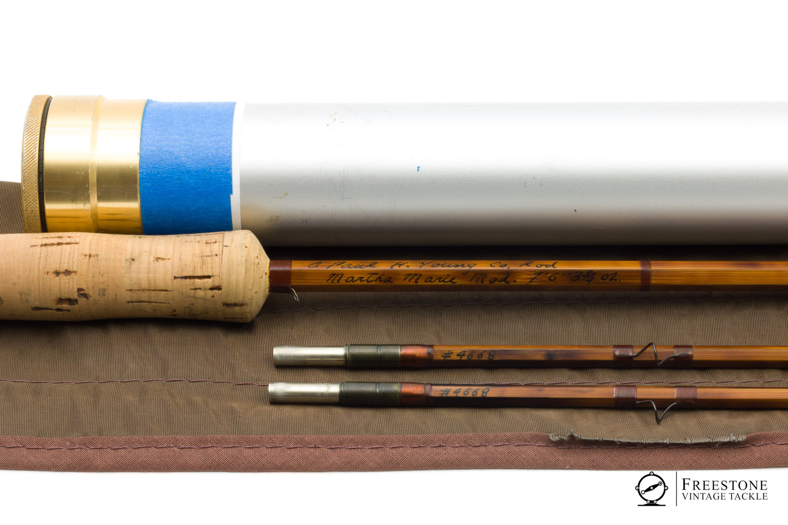 Paul H. Young - Martha Marie 7'6" 2/2 5wt Bamboo Rod