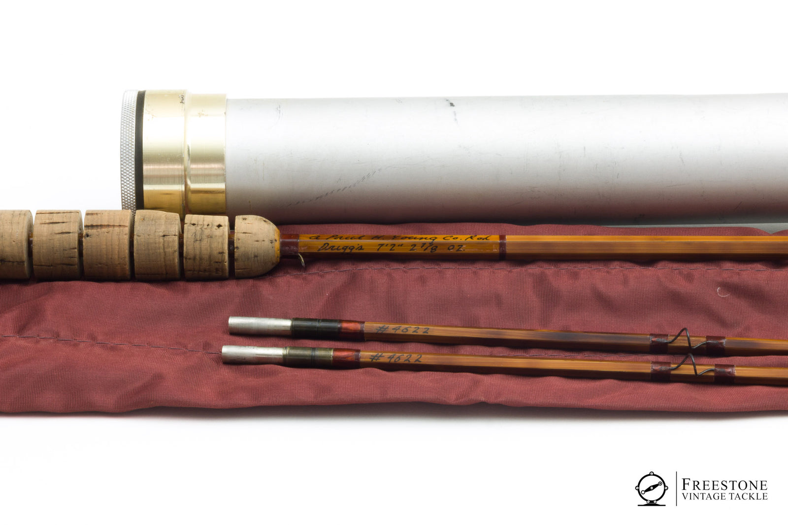 Paul Young - Driggs 7'2" 2/2 4wt Bamboo Rod