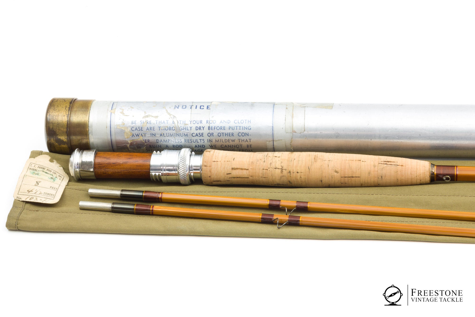 Payne - Model 102H, 8' 2/2 5-6wt Bamboo Rod - Freestone Payne - Model 102H, 8' 2/2 5-6wt Bamboo Rod - Freestone