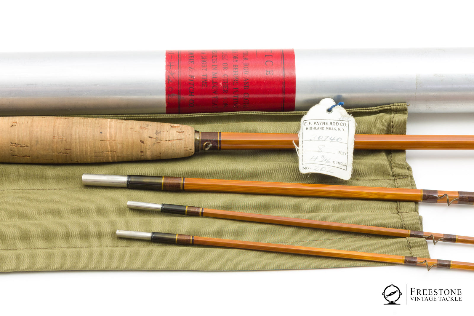 Payne - Model 202, 8' 3/2, 5-6wt Bamboo Rod