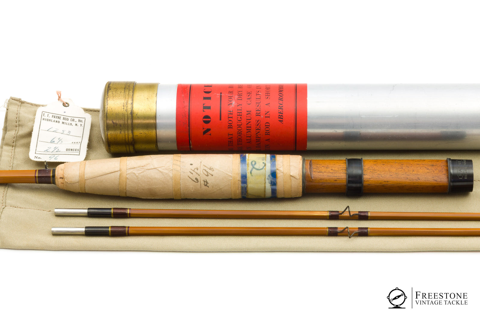 Payne - Model 96, 6'6" 2/2 4wt Bamboo Rod (Pending)