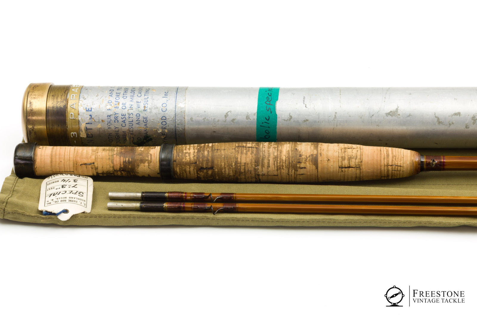 Payne - Parabolic 7'3" 2/2 5wt Bamboo Rod