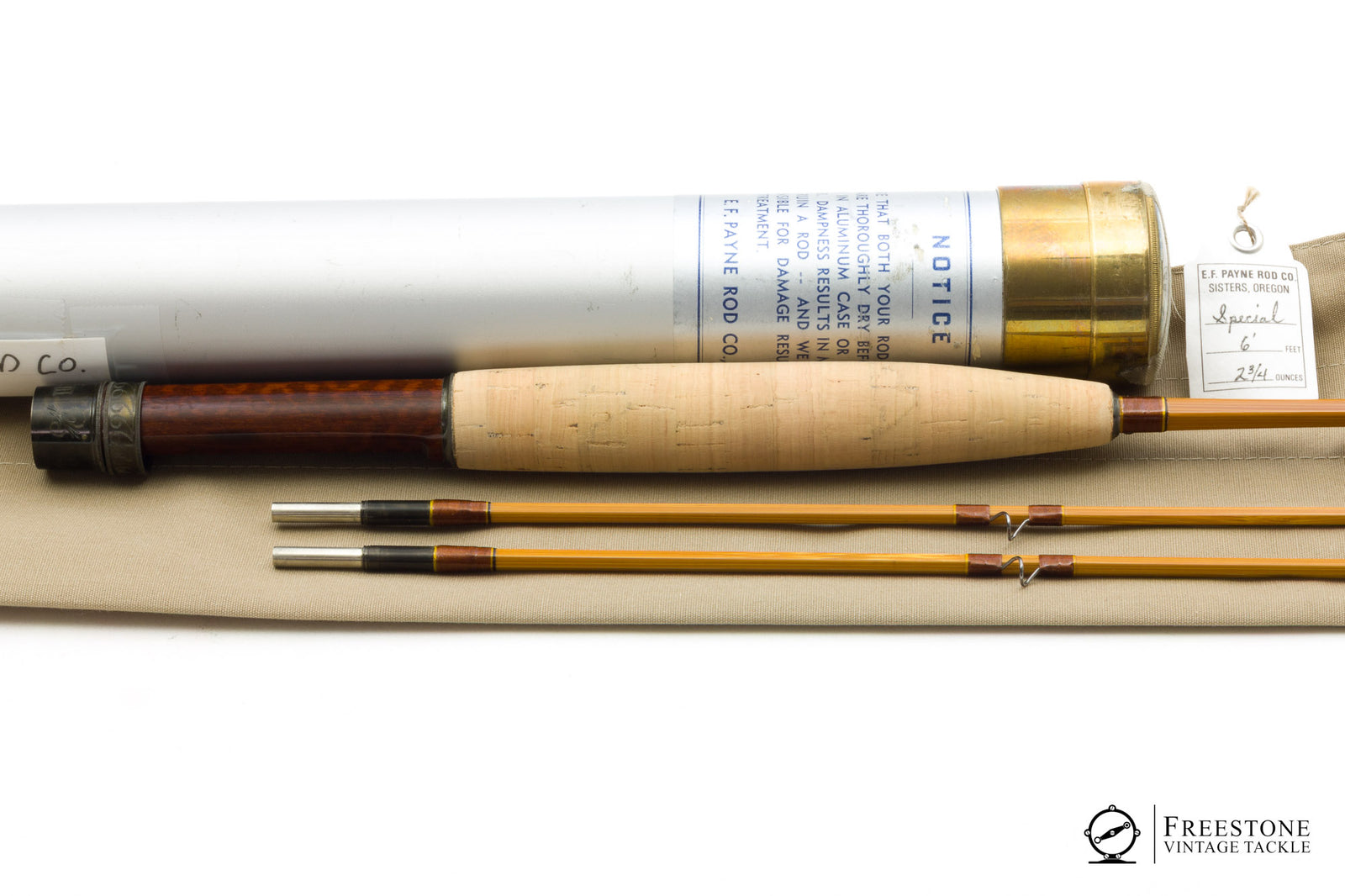 Payne (Holloman) - 6' 2/2 4wt Bamboo Rod