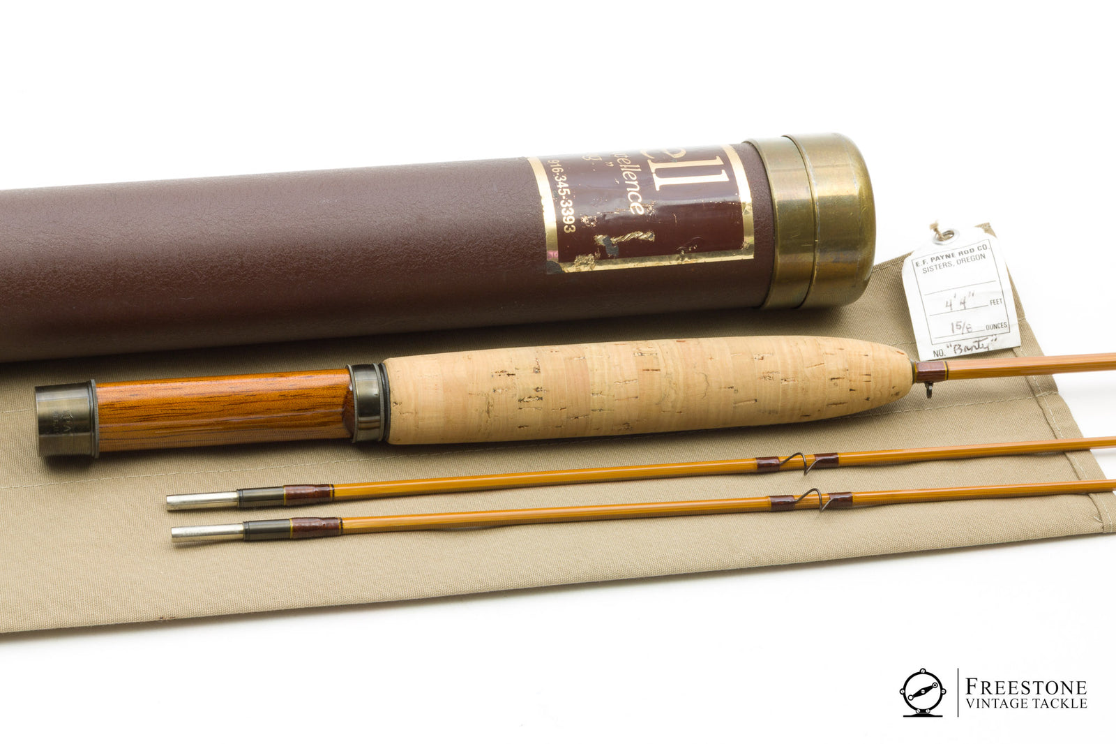Payne (Holloman) - Banty 4'4" 2/2 4wt Bamboo Rod