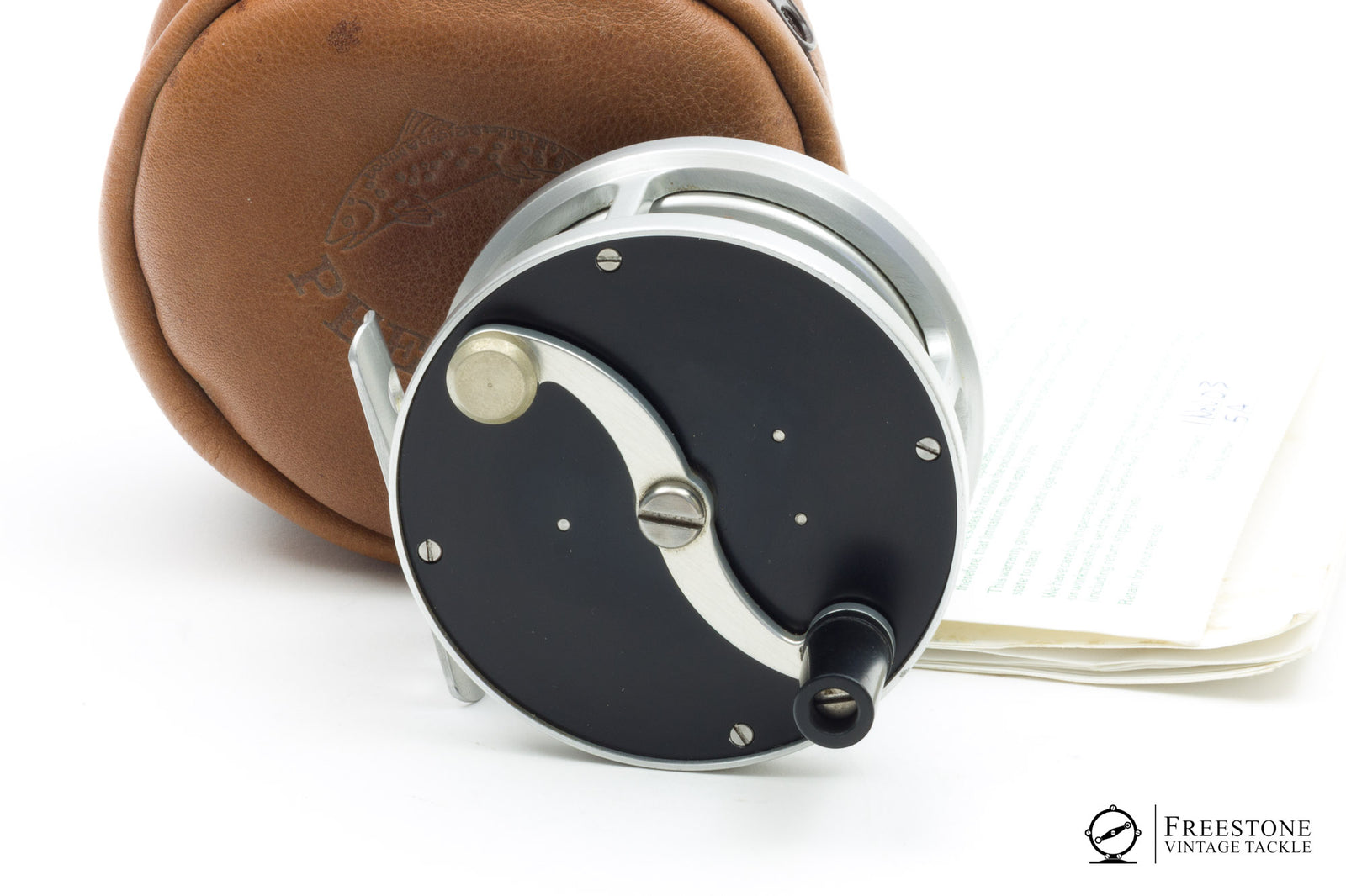 PEERLESS 1A フライリール レザーケース付き PEERLESS 1A フライリール レザーケース付き Peerless Fly Reels