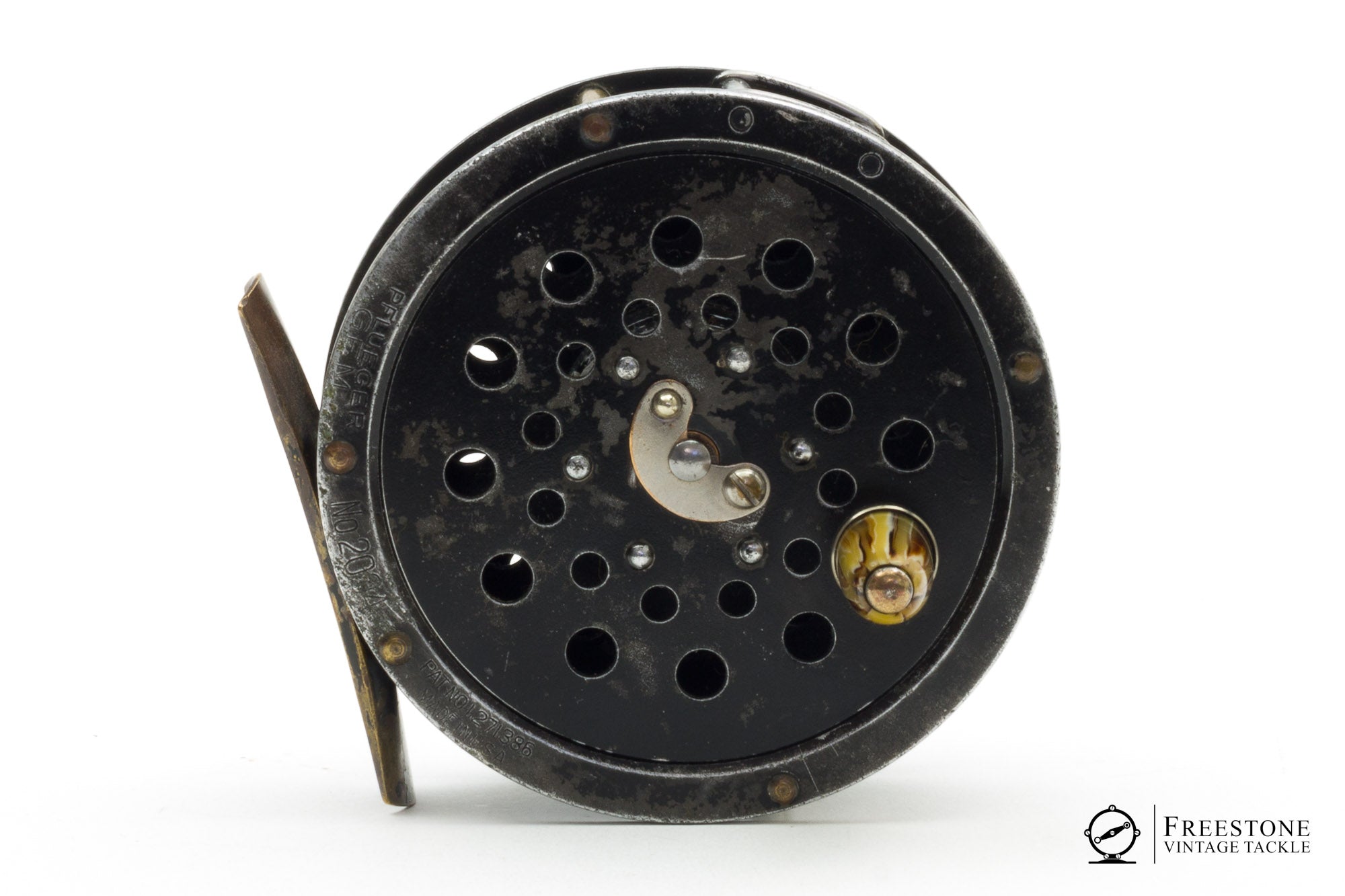 【メール便送料無料対応可】 Reel Fly 2094 Gem - Pflueger - Vintage Freestone - Model 1st リール