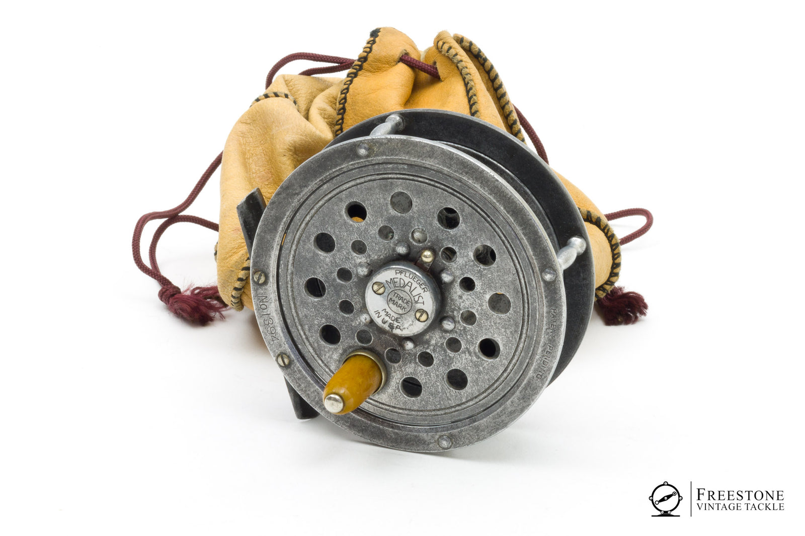 antique fishing reels pflueger - Medalist 1392 Fly Reel sold PFLUEGER GOLDEN WEST FLY