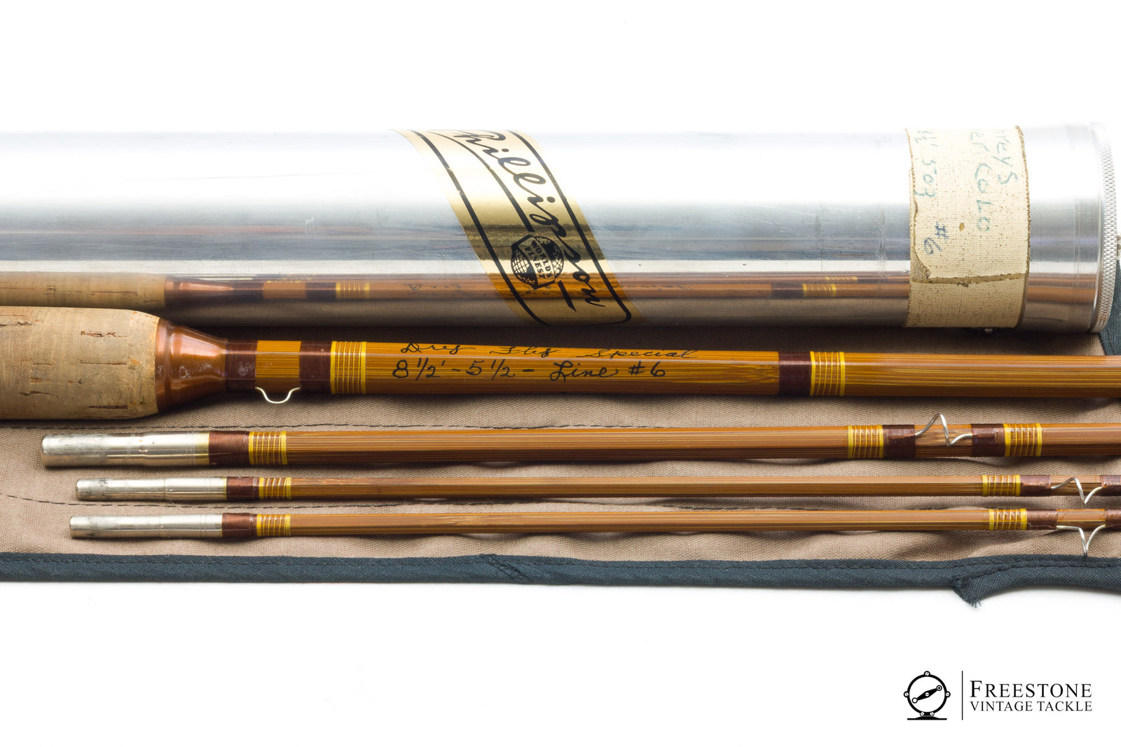 Phillipson - Peerless Dry Fly Special 8'6" 3/2 6wt Bamboo Rod