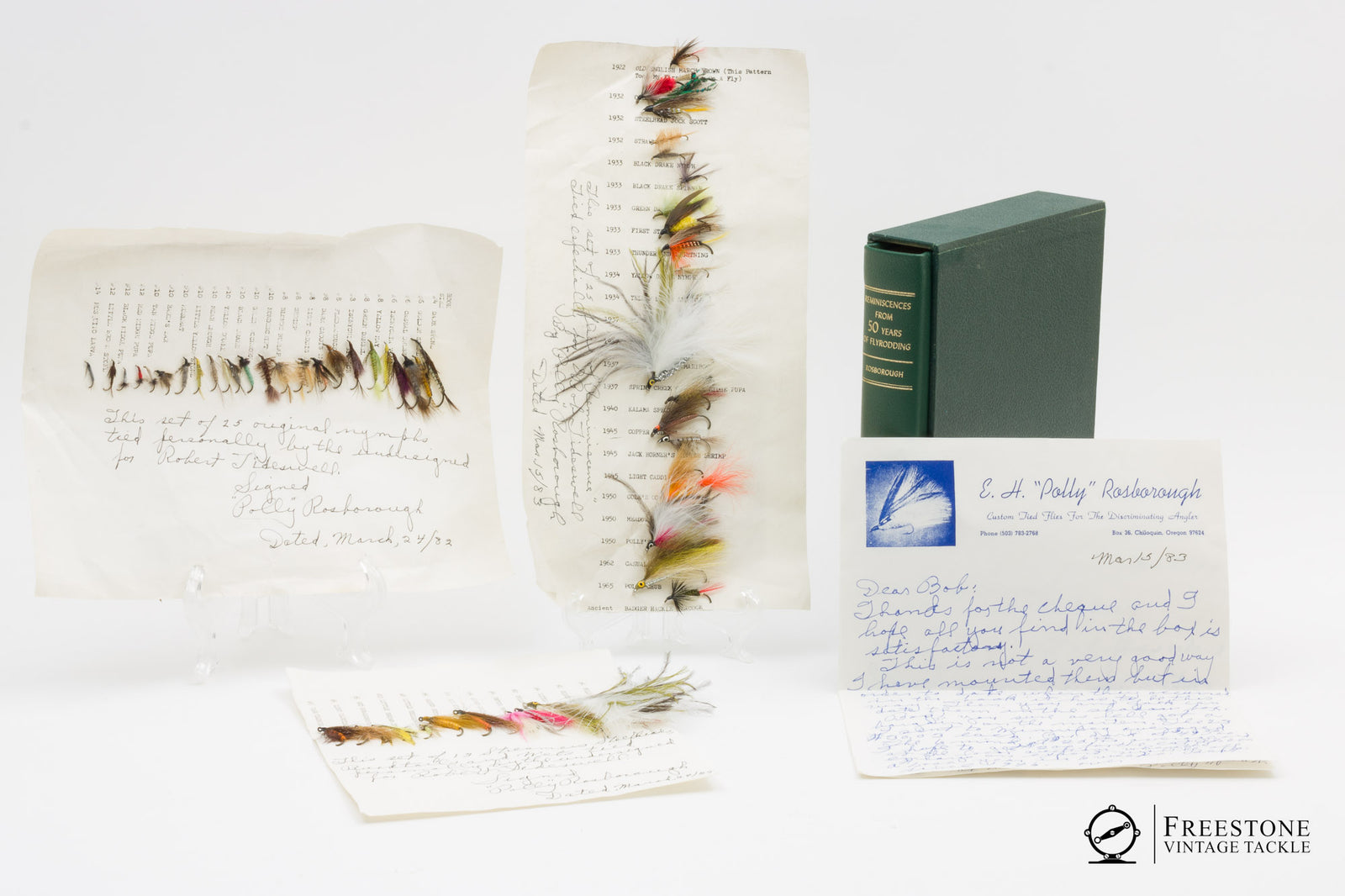 Polly Rosborough - Flies, Book & Letters