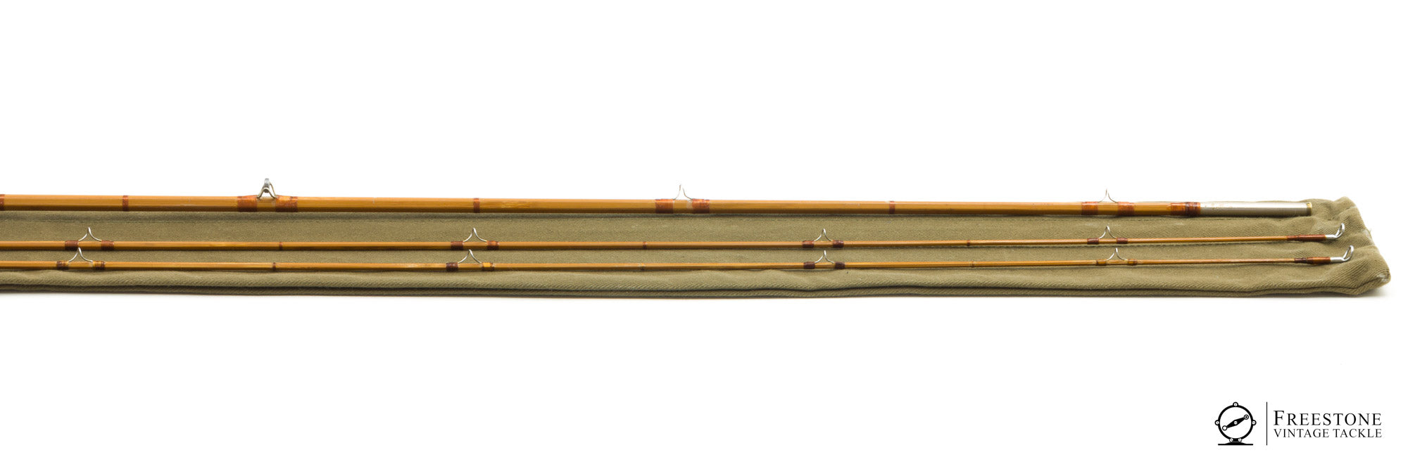 カヌー専用Y.Kitahara Fly Fishing Ｂamboo Rod Nakao, Kanjiro - 8'6