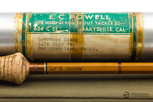 Powell, E.C. - 9' 2/2 6wt, B9-Taper Bamboo Rod