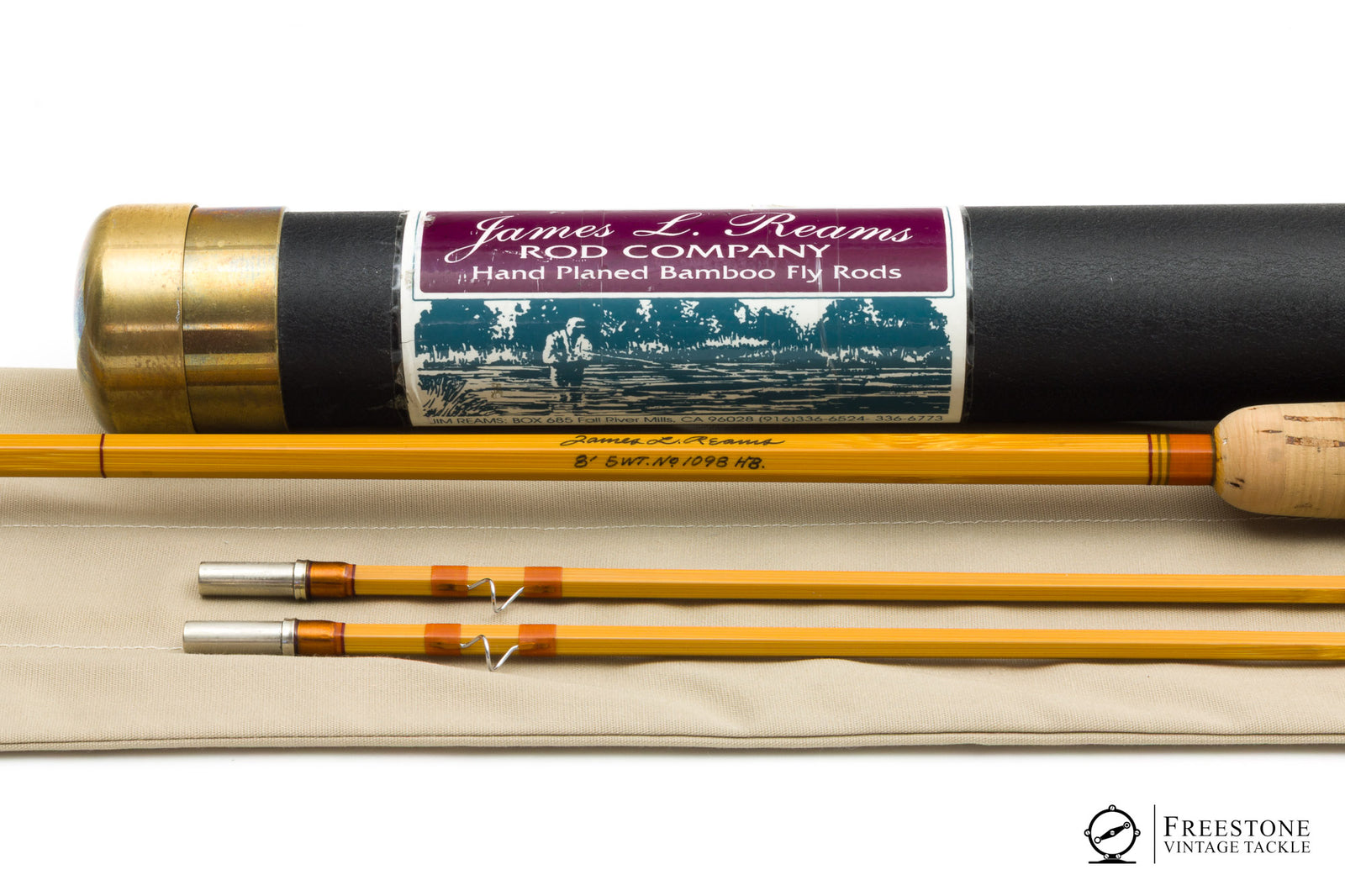 Reams, James - 8' 2/2 5wt Hollow Built Bamboo Rod