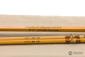 Reams, James - 8'3" 2/2 4wt Hollow Bamboo Rod