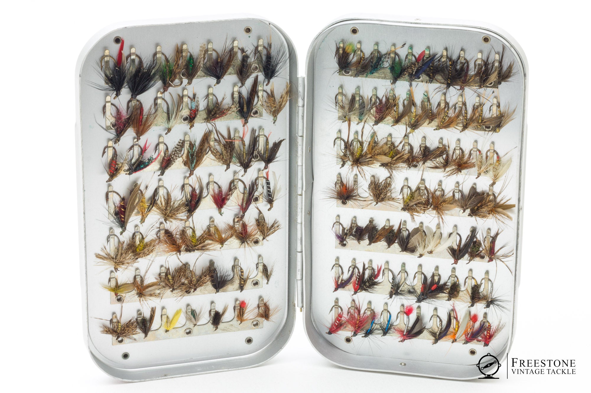 Richard Wheatley - 119 Clip Fly Box w/ Flies