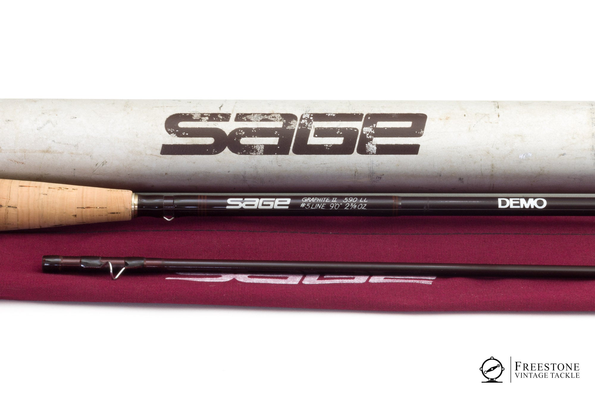トップ Sage Tackle Vintage Freestone - 5wt 2pc 9' LL, 590 II Graphite - ロッド