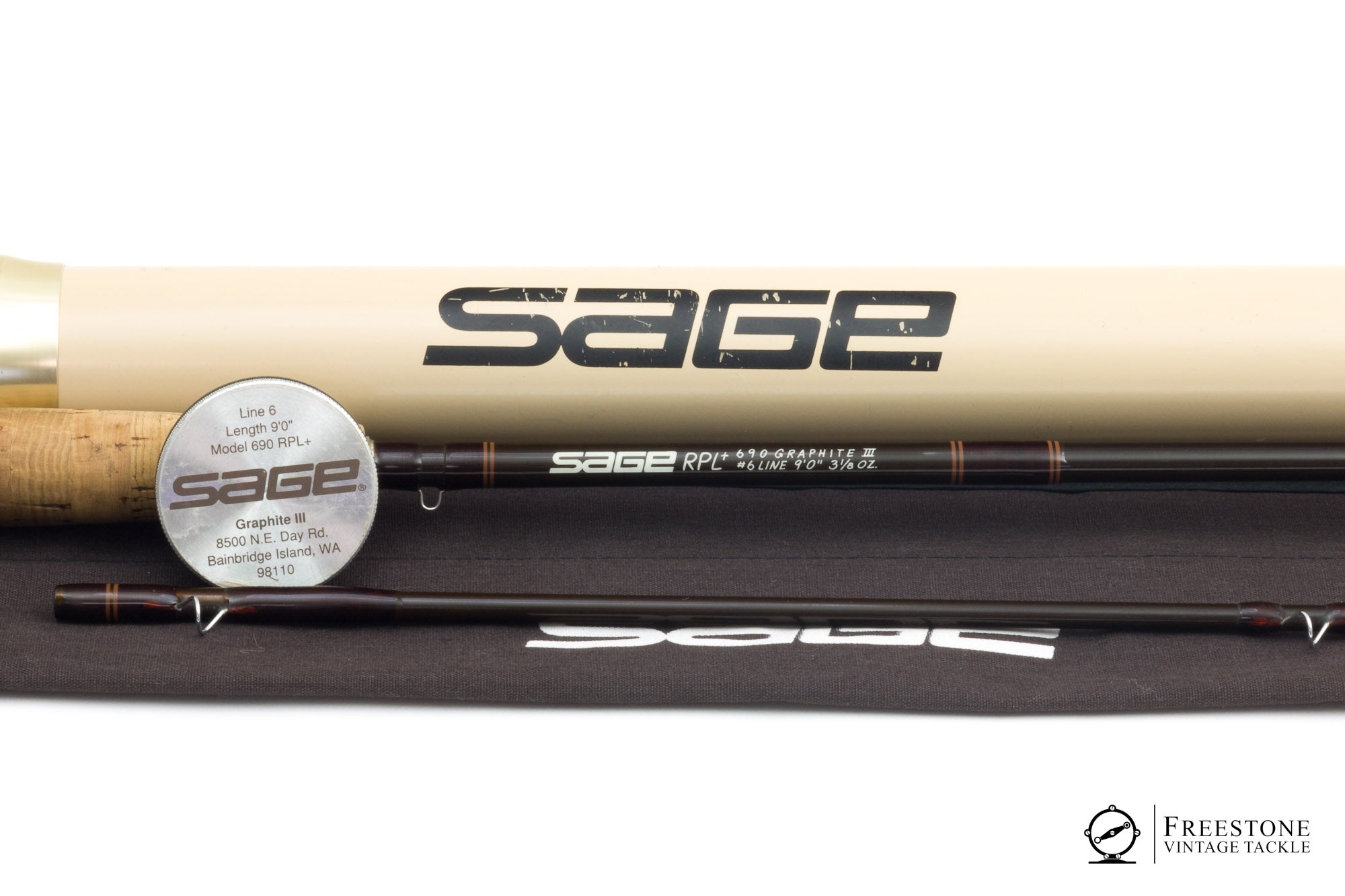 Sage - RPL+ 690, 9' 2-pc 6wt Graphite Rod