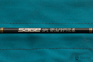 Sage - SPL 282-3, 8'2" 3pc 2wt Graphite Rod