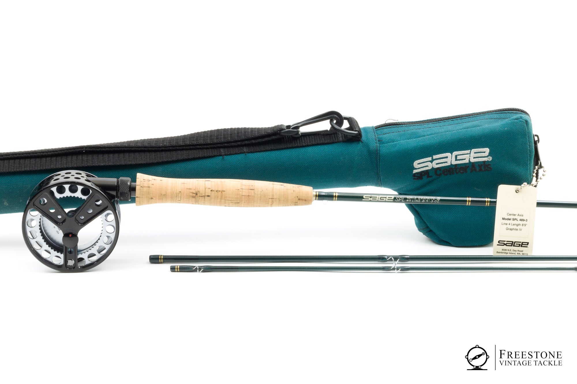 rod shimano axis Sage - SPL Center Axis 489-3, 8'9" 4wt Graphite Rod & Reel