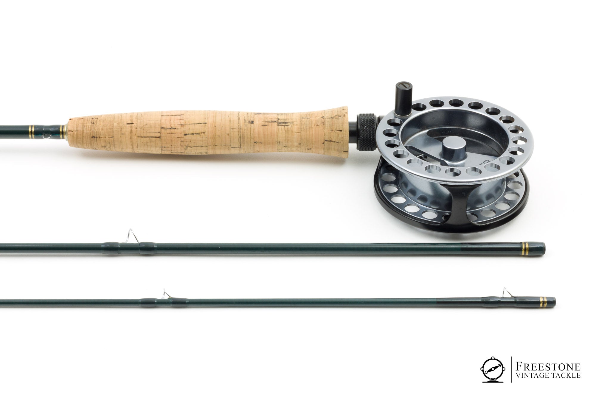 cl graphite fly rod with reel and tube 85 Sage - SPL Center Axis 489-3, 8'9" 4wt Graphite Rod & Reel