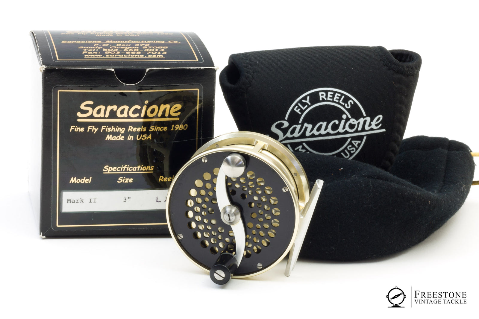 Joe Saracione EVH Perfection #2 Fly Reel - Spinoza Rod Company