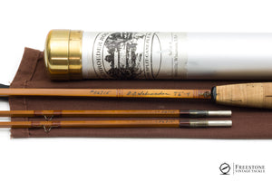 Schroeder, D.G. - 7'6" 2/2 4wt Quad Bamboo Rod