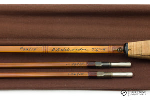Schroeder, D.G. - 7'6" 2/2 4wt Quad Bamboo Rod