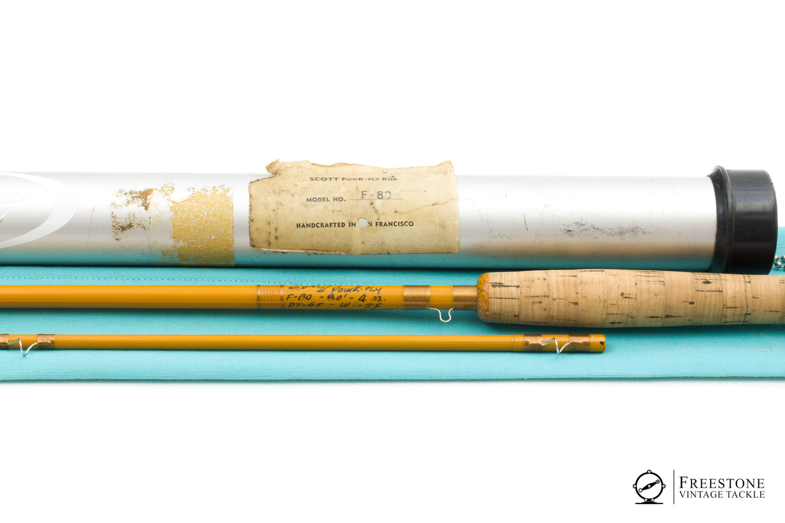 Scott Fly Rods - F80, 8' 2-piece 5-6wt Fiberglass Fly Rod