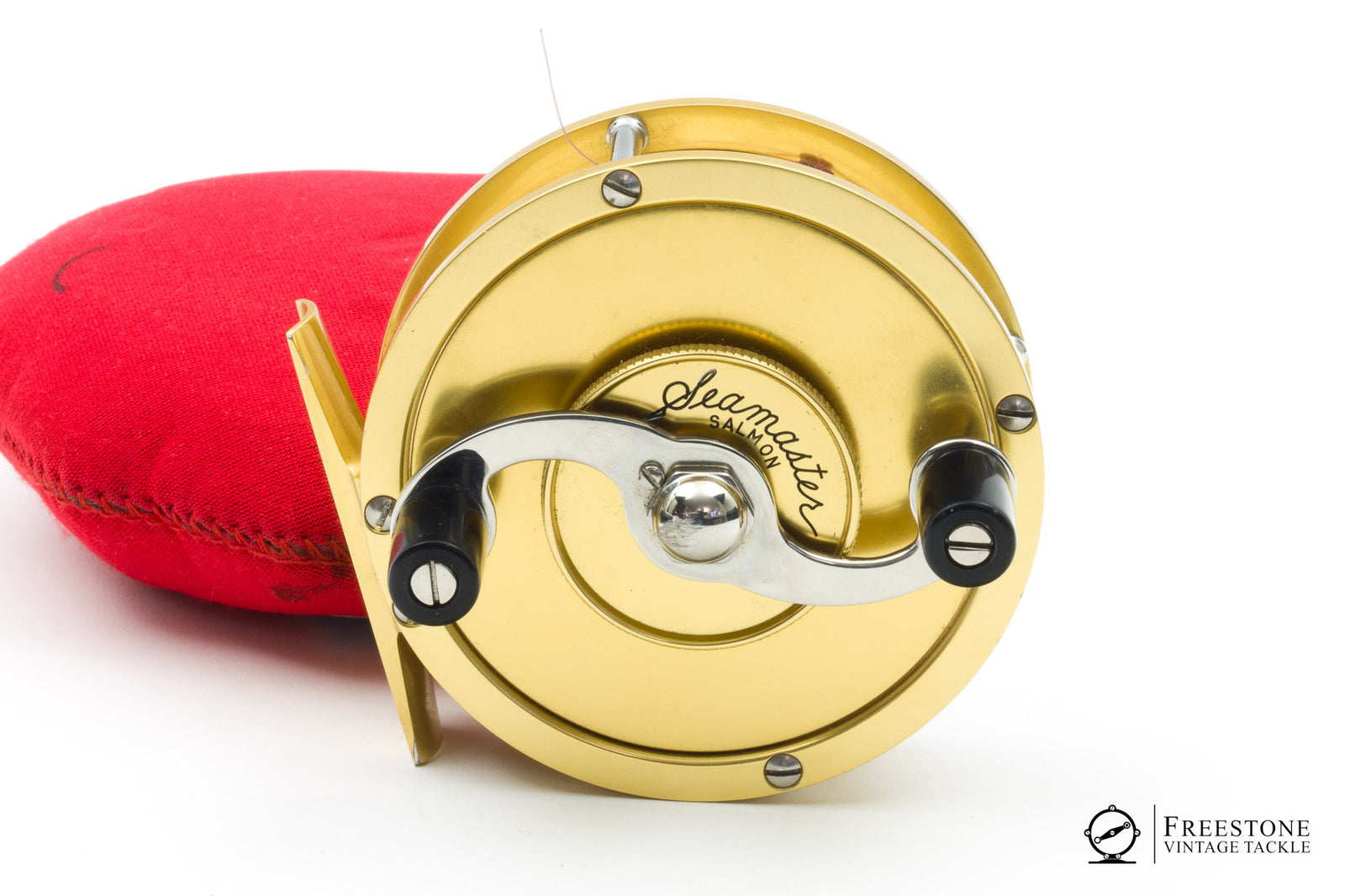 brass seamaster fishing reels 1st Model S-Handle Tarpon Fly Reel Seamaster Spinning Reel