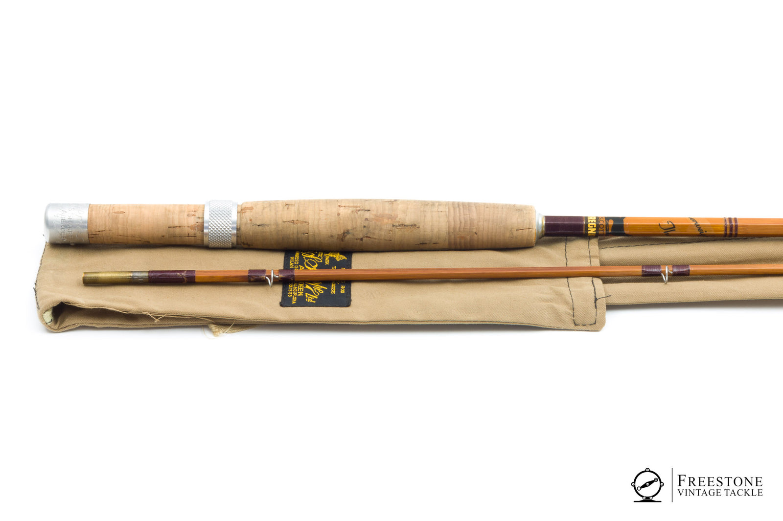 Sharpes - Scottie Featherweight, 7'6" 2/1 5wt Bamboo Rod