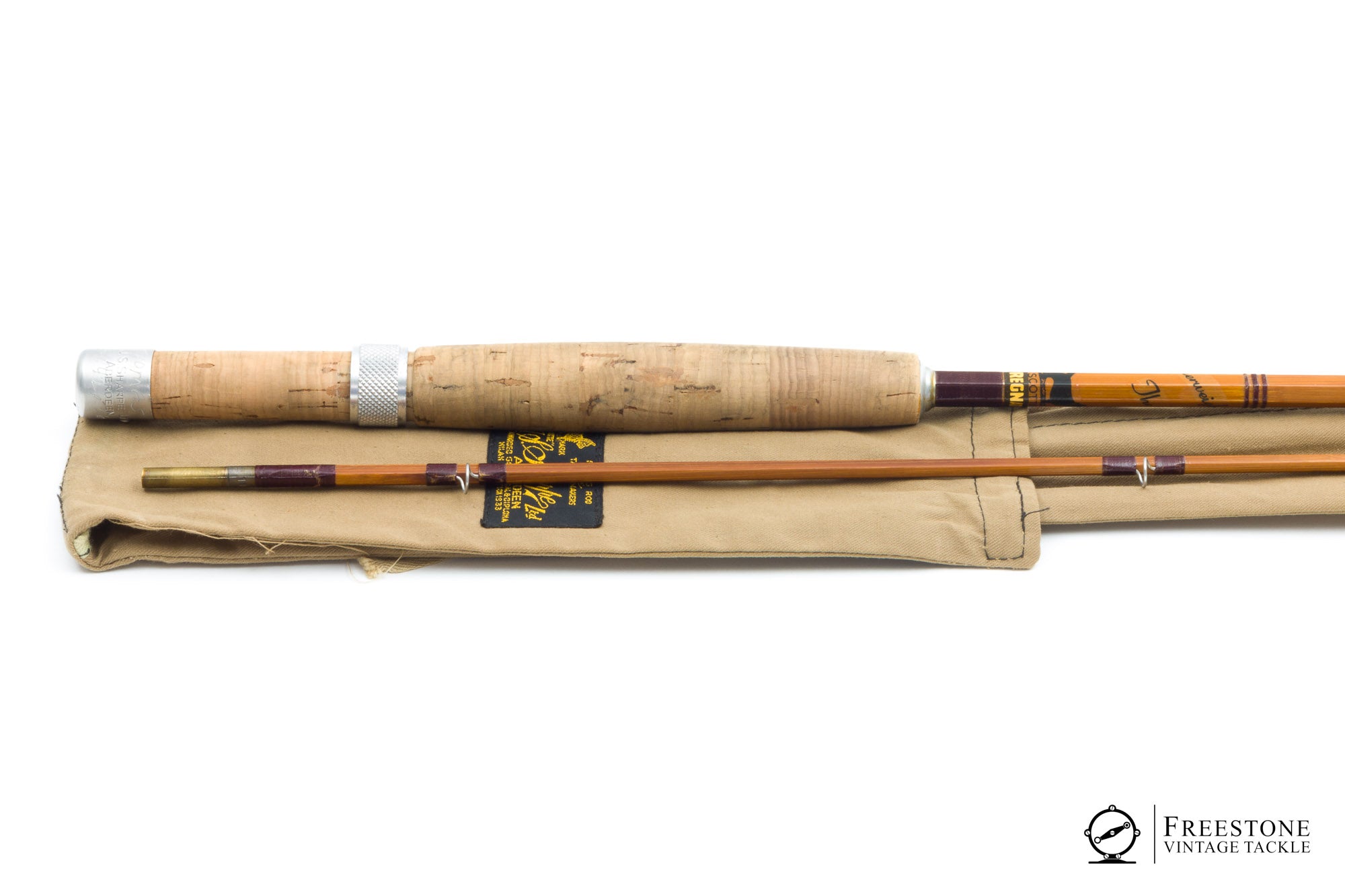 cane fly fishing rods uk Sharpes - Scottie Featherweight, 7'6" 2/1 5wt Bamboo Rod