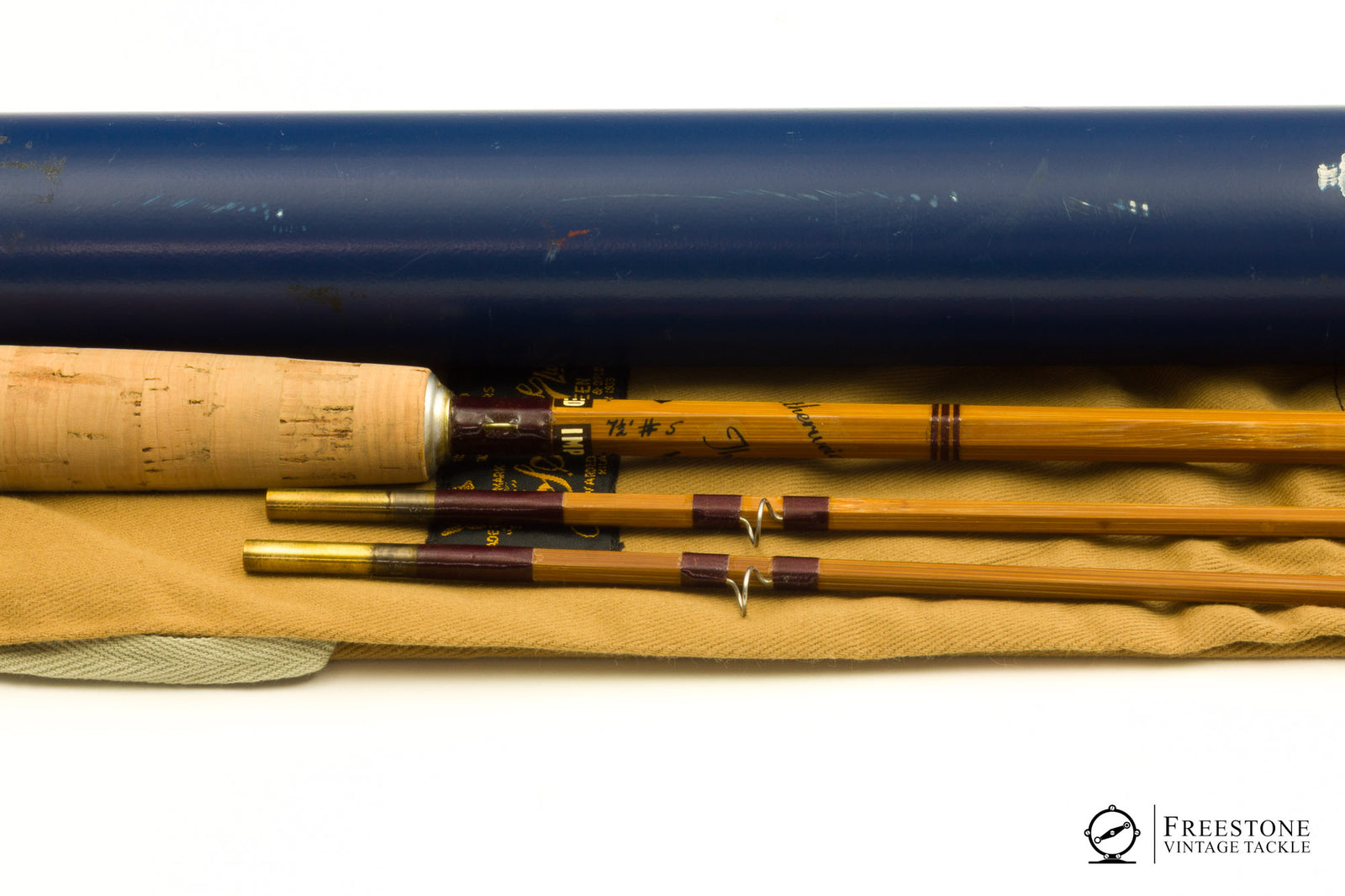 Sharpes - Scottie Featherweight, 7'6" 2/2 5wt Bamboo Rod